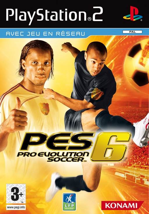 Pro Evolution Soccer 6 - Sony PlayStation 2 (PS2) (Konami - 2) video game collectible [Barcode 4012927120057] - Main Image 1