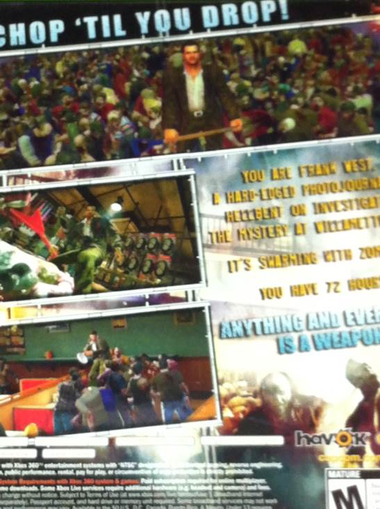 Dead Rising  - Microsoft Xbox 360 video game collectible - Main Image 2