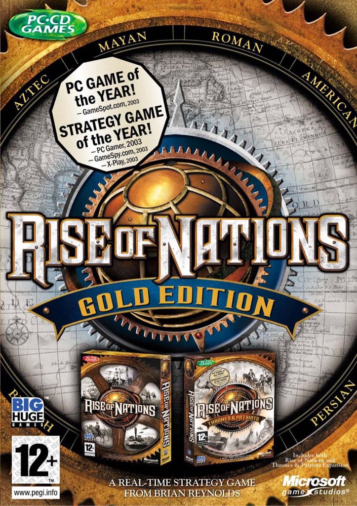Rise of Nations Gold Edition - PC video game collectible [Barcode 755142714529] - Main Image 2