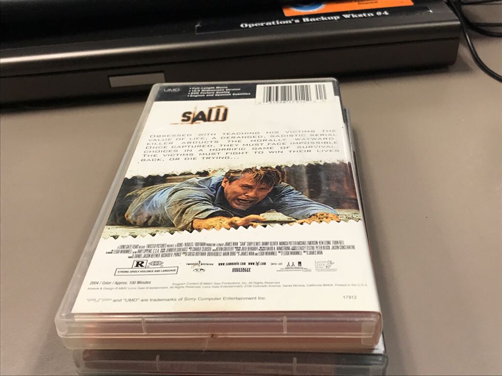 SAW - Sony PlayStation Portable (PSP) video game collectible - Main Image 2