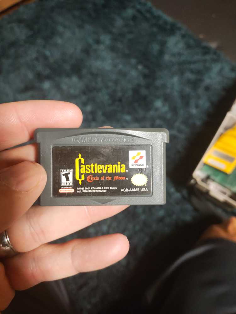 Castlevania: Circle of the Moon - Nintendo Game Boy Advance (GBA) (Konami - 1 Players) video game collectible [Barcode 4988602081565] - Main Image 3
