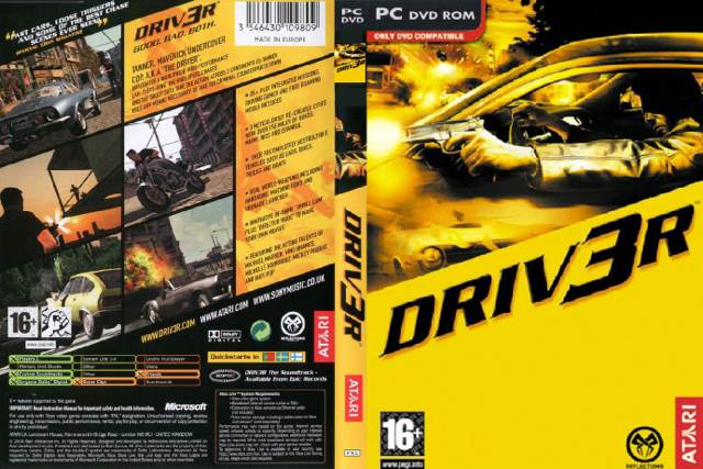 Driver 3 - Sony PlayStation 2 (PS2) (Atari - 1) video game collectible - Main Image 2