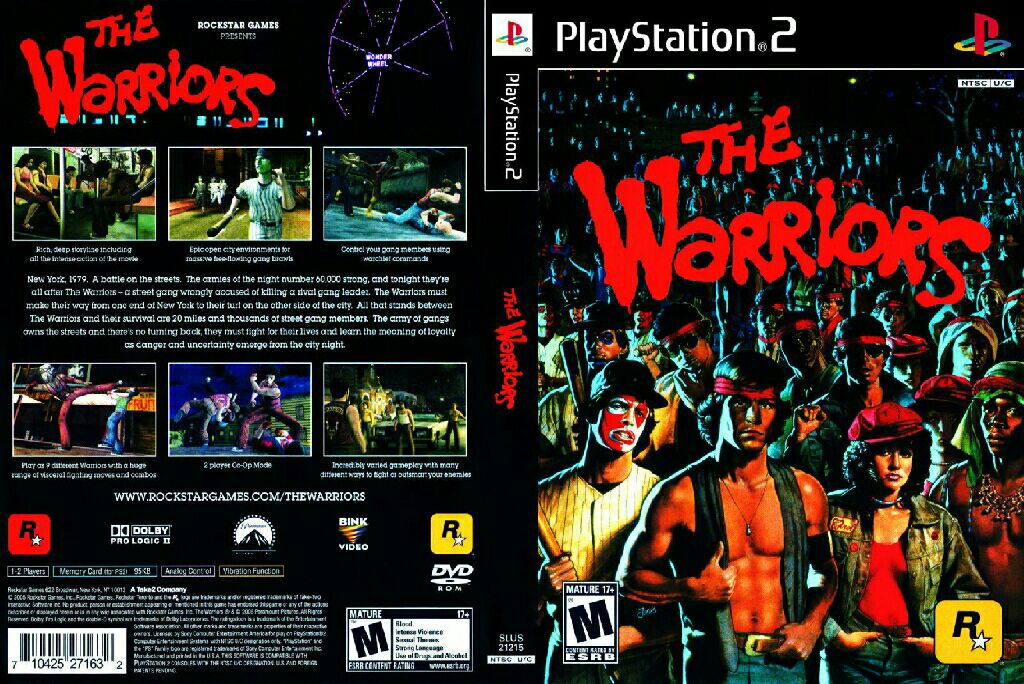 The Warriors - Sony PlayStation 2 (PS2) (Take Two Interactive - 2) video game collectible [Barcode 5026555302593] - Main Image 2