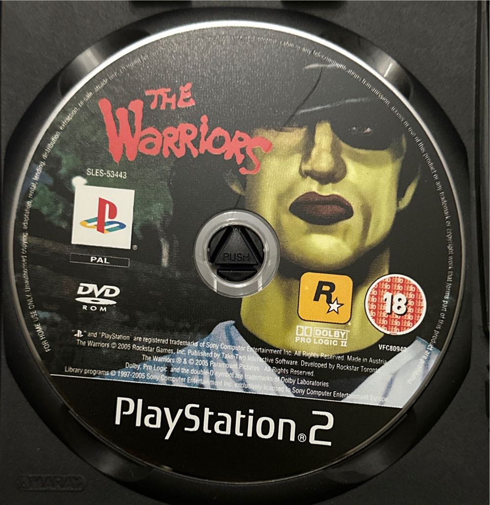 The Warriors - Sony PlayStation 2 (PS2) (Take Two Interactive - 2) video game collectible [Barcode 5026555302593] - Main Image 3