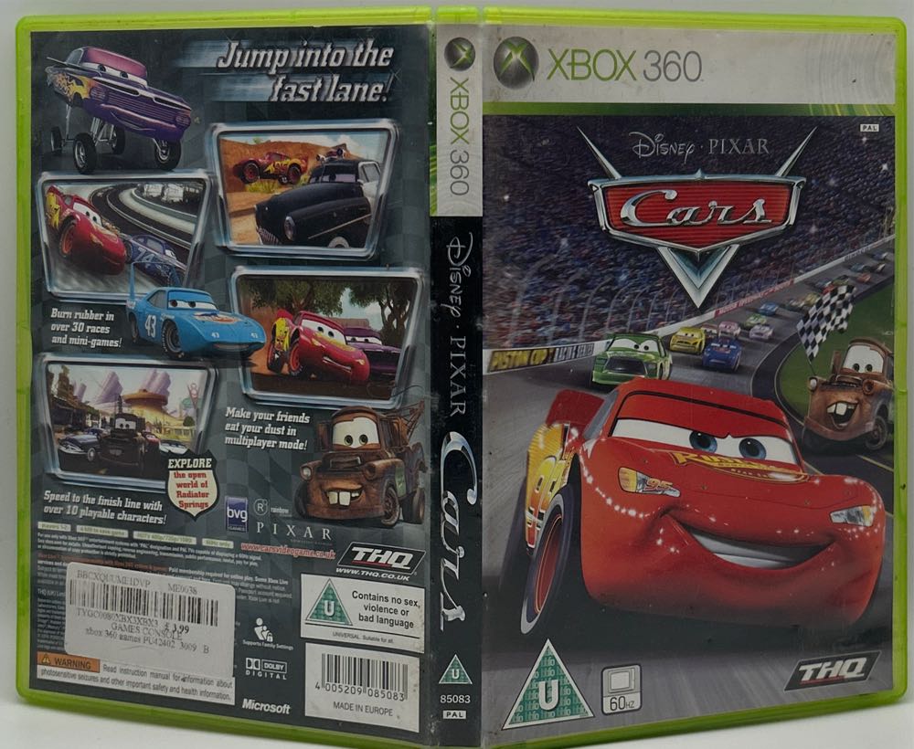 Cars - Microsoft Xbox 360 (Disney/Pixar - 1) video game collectible [Barcode 4005209085083] - Main Image 3