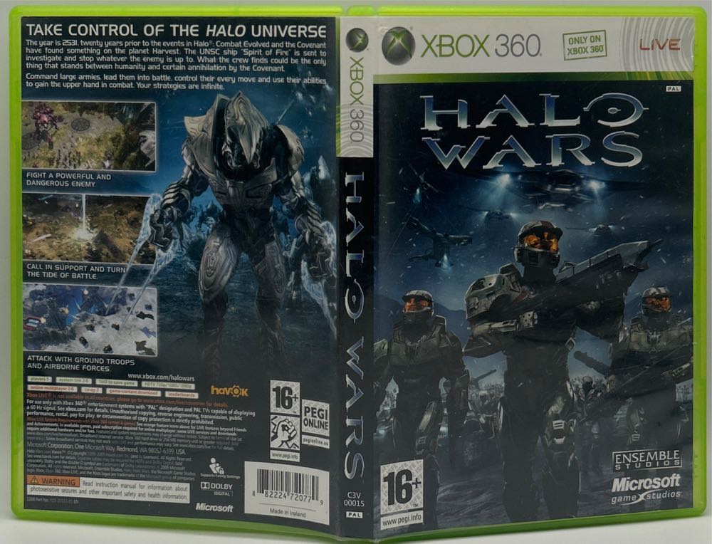 Halo Wars - Microsoft Xbox 360 (Microsoft - 1) video game collectible [Barcode 882224720779] - Main Image 3