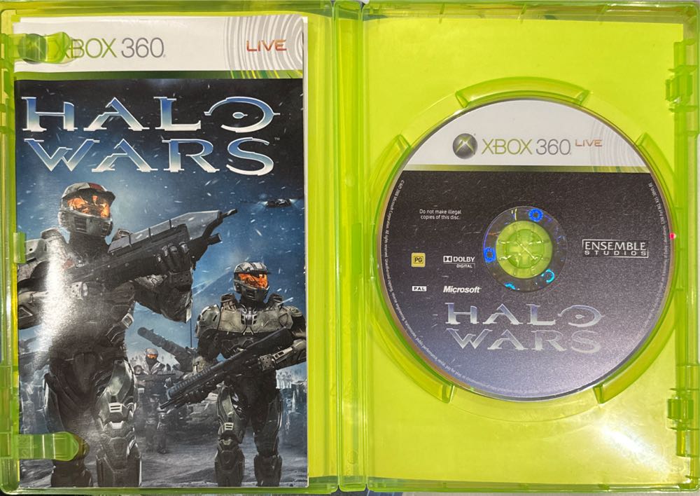 Halo Wars - Microsoft Xbox 360 (Microsoft Game Studios - 1) video game collectible [Barcode 882224762250] - Main Image 3