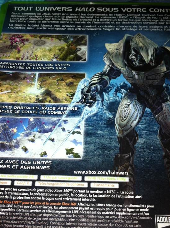 Halo Wars - Microsoft Xbox 360 video game collectible - Main Image 2