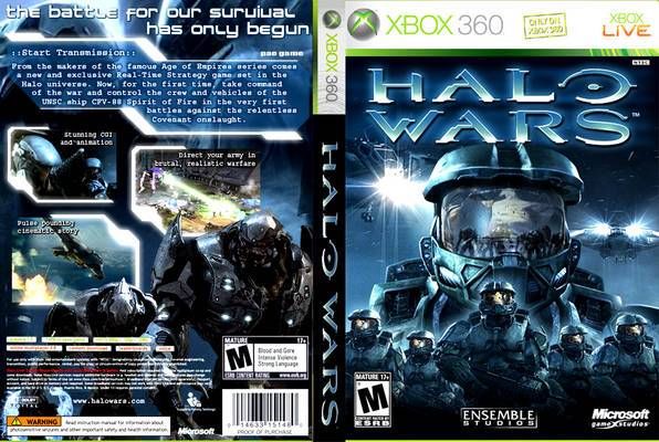 Halo Wars - Microsoft Xbox 360 (1-4) video game collectible - Main Image 2