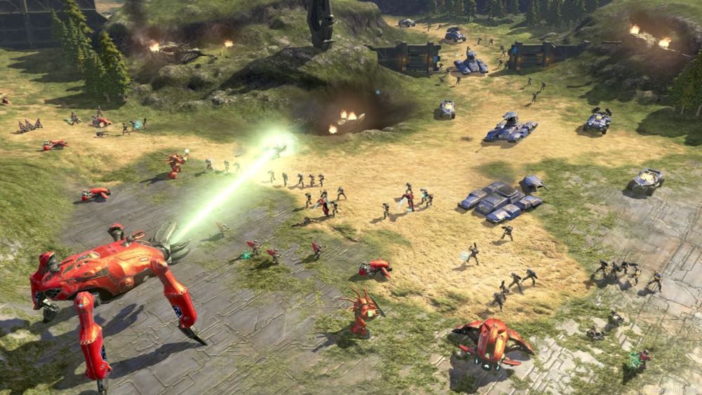 Halo Wars - Microsoft Xbox Live (Microsoft Game Studios - 1-4) video game collectible - Main Image 3