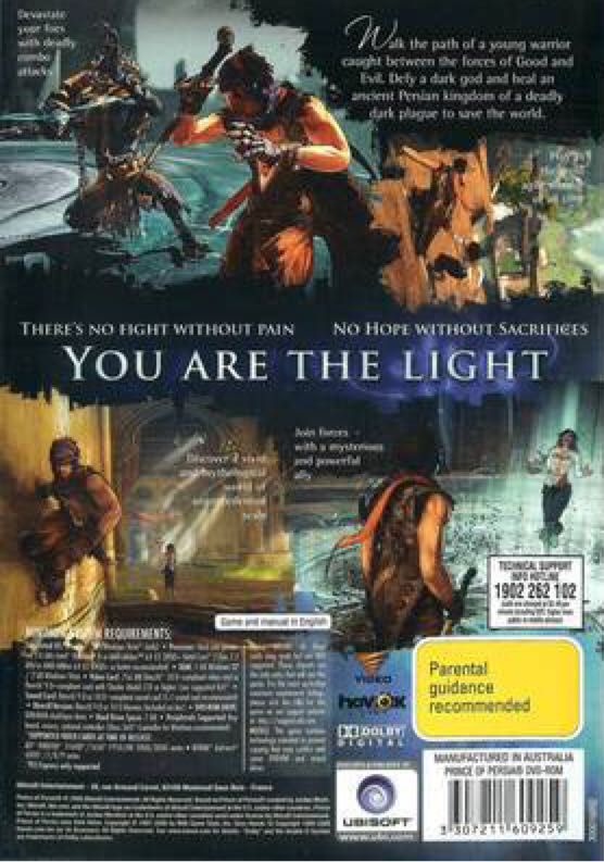 Prince of Persia - Microsoft Xbox 360 (1) video game collectible [Barcode 3307211609457] - Main Image 2