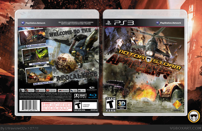MotorStorm - Sony PlayStation 3 (PS3) (Sony Computer Entertainment - 1) video game collectible [Barcode 047521255445] - Main Image 2