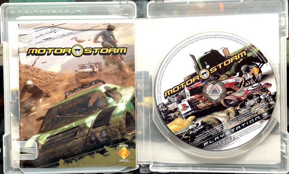 MotorStorm - Sony PlayStation 3 (PS3) (Sony Computer Entertainment - 1) video game collectible [Barcode 711719685784] - Main Image 3