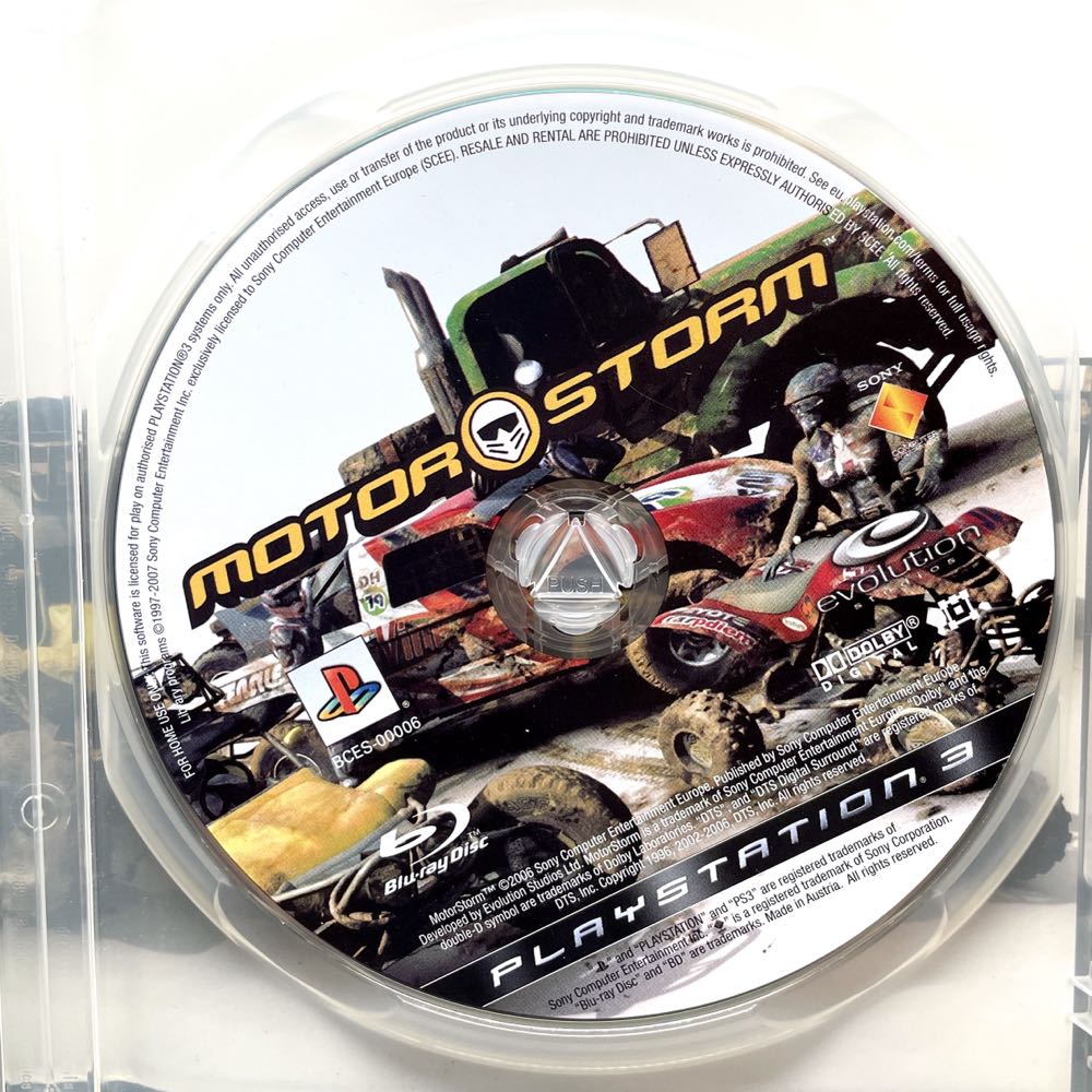 MotorStorm - Sony PlayStation 3 (PS3) (Sony Computer Entertainment - 1) video game collectible [Barcode 711719685784] - Main Image 4