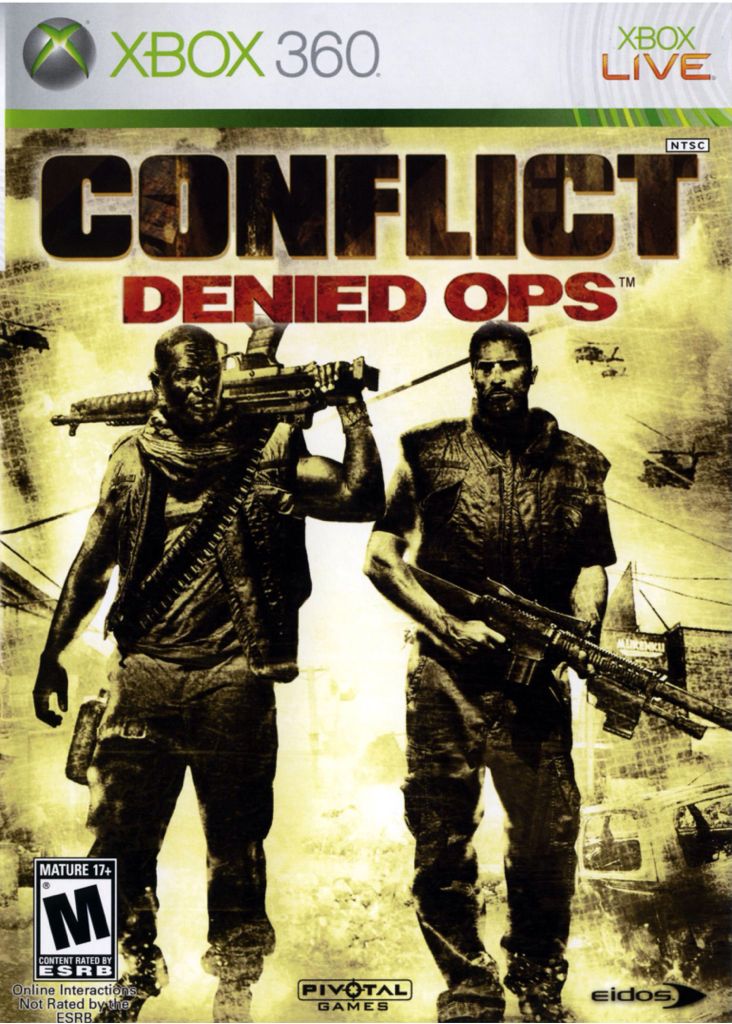 Conflict: Denied Ops - Microsoft Xbox 360 video game collectible - Main Image 1