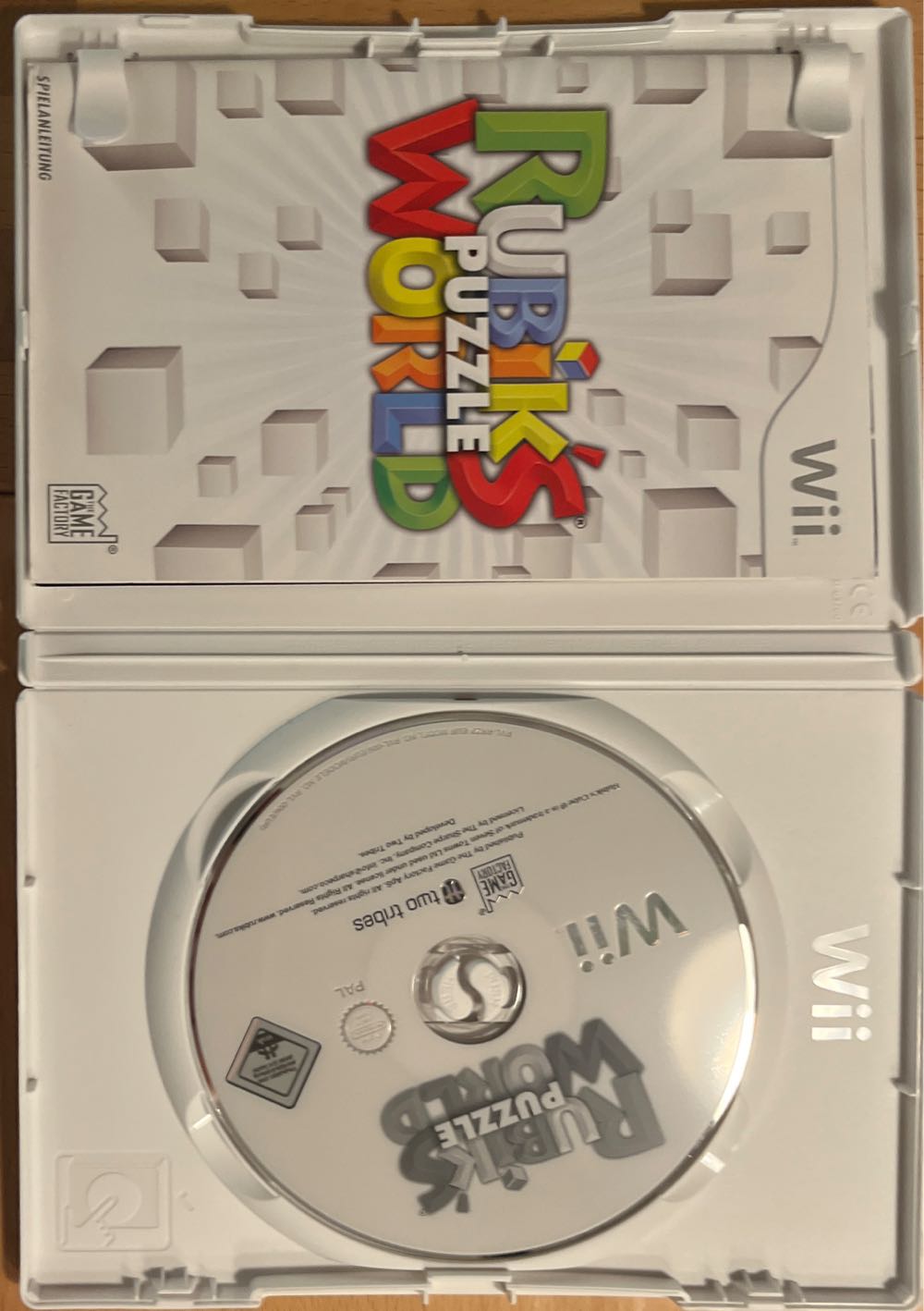 Rubiks World - Nintendo Wii (Nintendo) video game collectible [Barcode 5743211720316] - Main Image 2