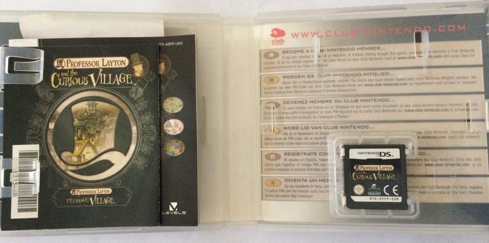 Professor Layton and the Curious Village - Nintendo DS (Nintendo - 1) video game collectible [Barcode 045496739270] - Main Image 3