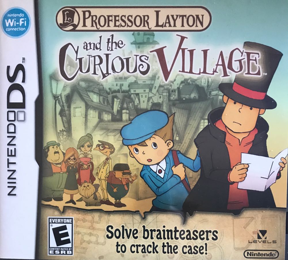 Professor Layton and the Curious Village - Nintendo DS (Nintendo - 1) video game collectible [Barcode 045496739270] - Main Image 4