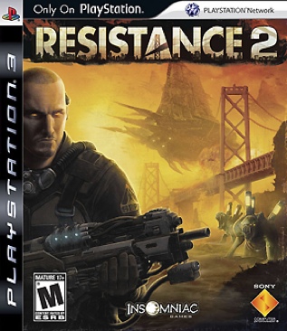 Resistance 2 - Sony PlayStation 3 (PS3) (Sony Computer Entertainment - 1 - 60) video game collectible [Barcode 711719114550] - Main Image 1