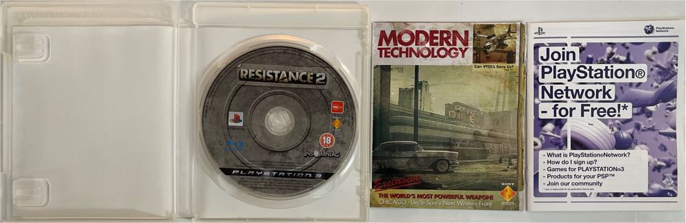 Resistance 2 - Sony PlayStation 3 (PS3) (Sony Computer Entertainment - 2) video game collectible [Barcode 711719767251] - Main Image 3