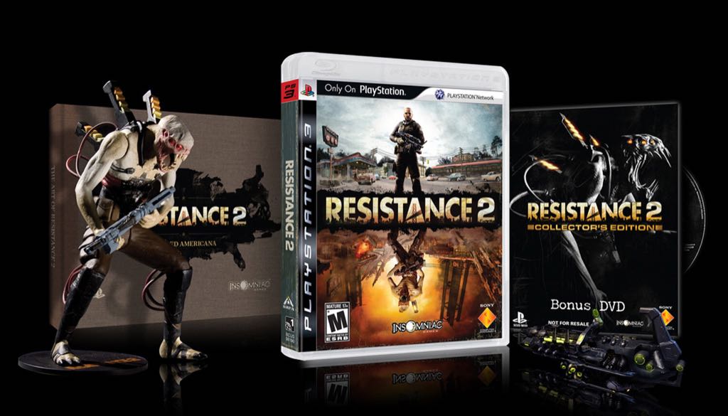 Resistance 2 - Sony PlayStation 3 (PS3) (Sony Comptuter Entertainment - 8) video game collectible [Barcode 711719768159] - Main Image 2