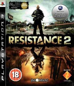 Resistance 2 - Sony PlayStation 3 (PS3) (Sony Computer Entertainment - 60) video game collectible [Barcode 711719768258] - Main Image 1