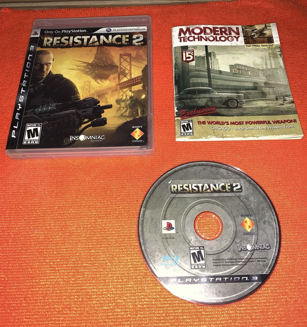 Resistance: Fall Of Man 2 - Sony PlayStation 3 (PS3) (Sony Computer Entertainment - 1) video game collectible [Barcode 711719812029] - Main Image 3