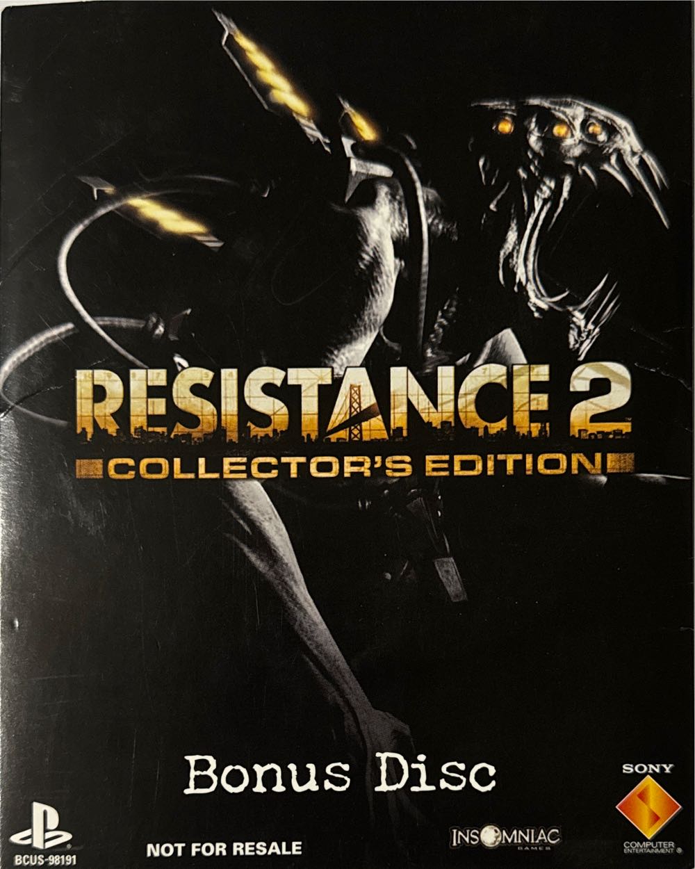 Resistance: Fall Of Man 2 - Sony PlayStation 3 (PS3) (Sony Computer Entertainment - 1) video game collectible [Barcode 711719812029] - Main Image 4