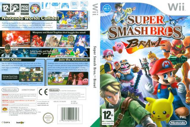Super Smash Bros Brawl - Nintendo Wii (Nintendo - 4) video game collectible [Barcode 4902806196689] - Main Image 2