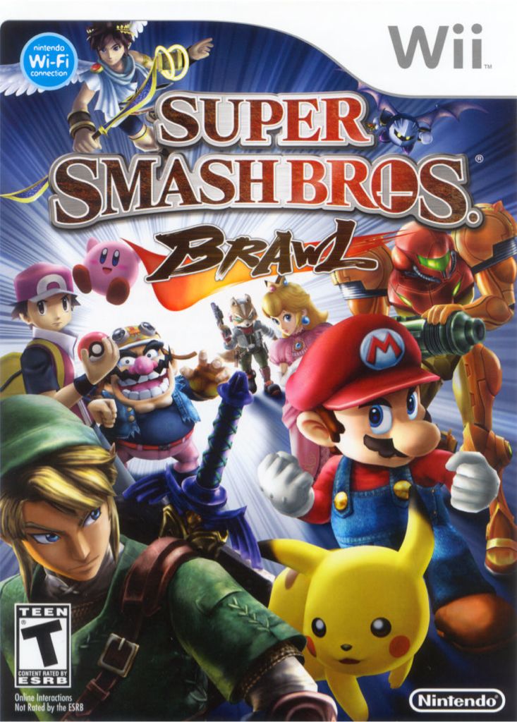 Super Smash Bros Brawl - Nintendo Wii (Nintendo - 4) video game collectible - Main Image 2