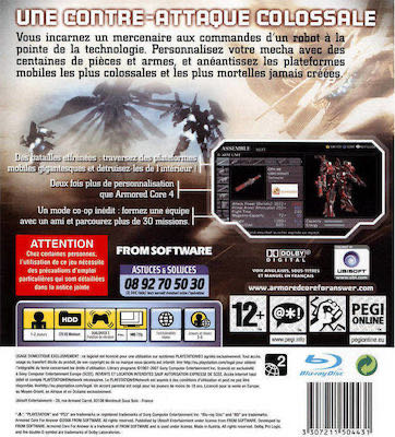 Armored Core: For Answer - Sony PlayStation 3 (PS3) (Ubisoft - 2) video game collectible [Barcode 008888344629] - Main Image 2