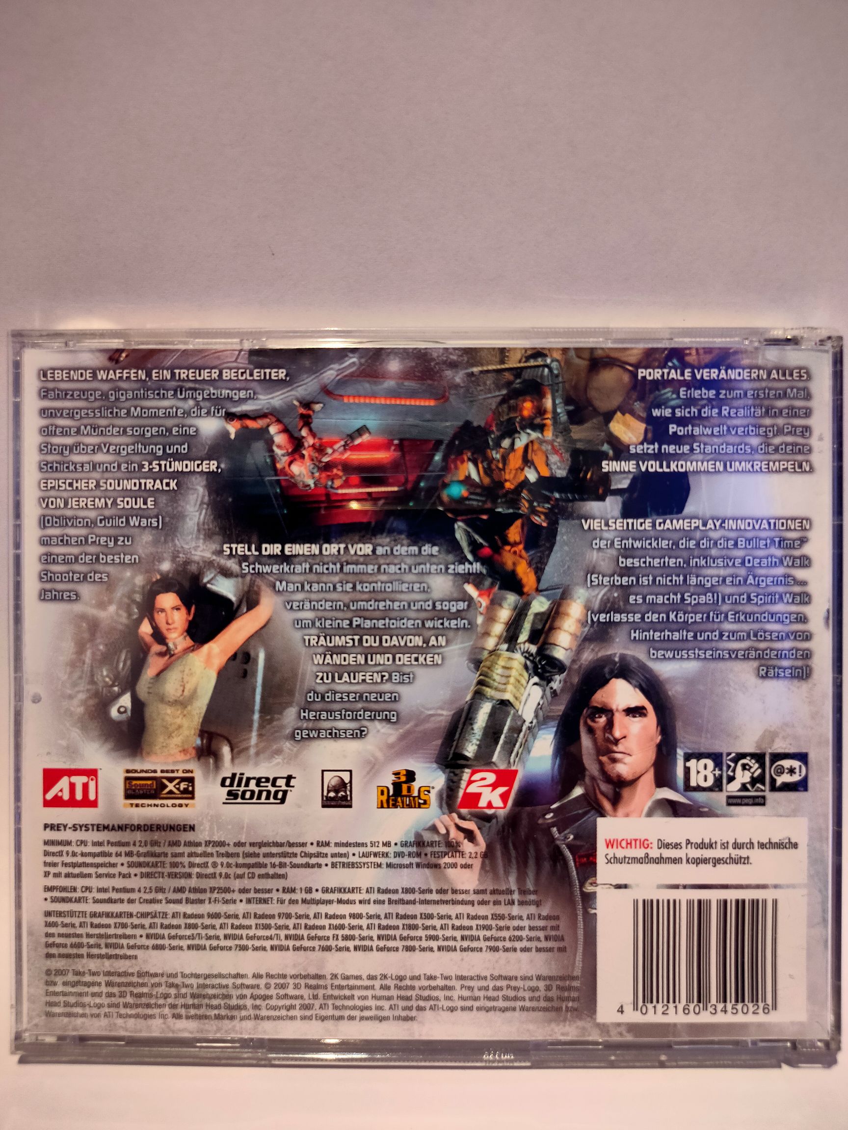 Prey - PC video game collectible [Barcode 4012160345026] - Main Image 2