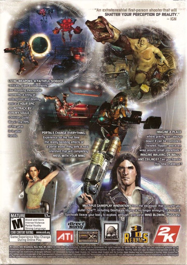 Prey - Microsoft Xbox One (Bethesda Softworks - 1) video game collectible [Barcode 5055856411925] - Main Image 2