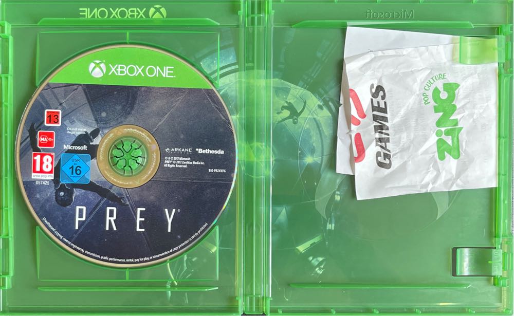 Prey - Microsoft Xbox One (Arkane Studios) video game collectible [Barcode 5055856412229] - Main Image 3