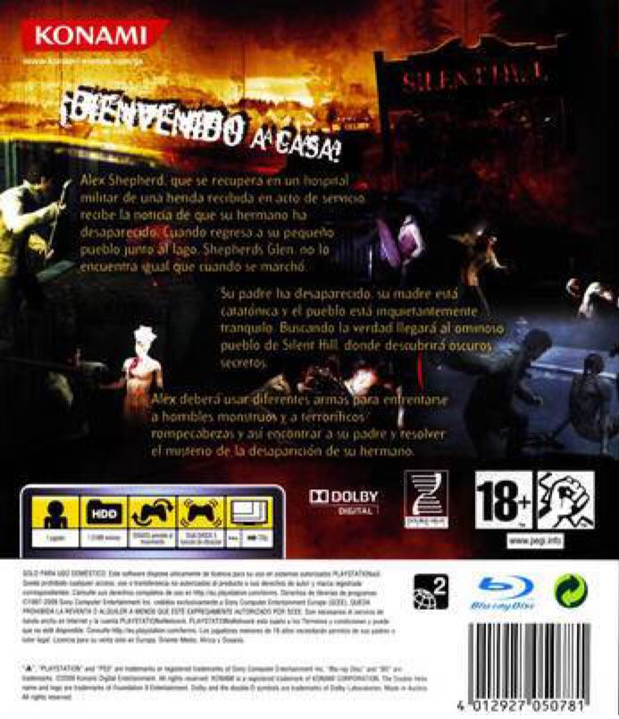 Silent Hill: Homecoming - Sony PlayStation 3 (PS3) (1) video game collectible [Barcode 4012927051115] - Main Image 2
