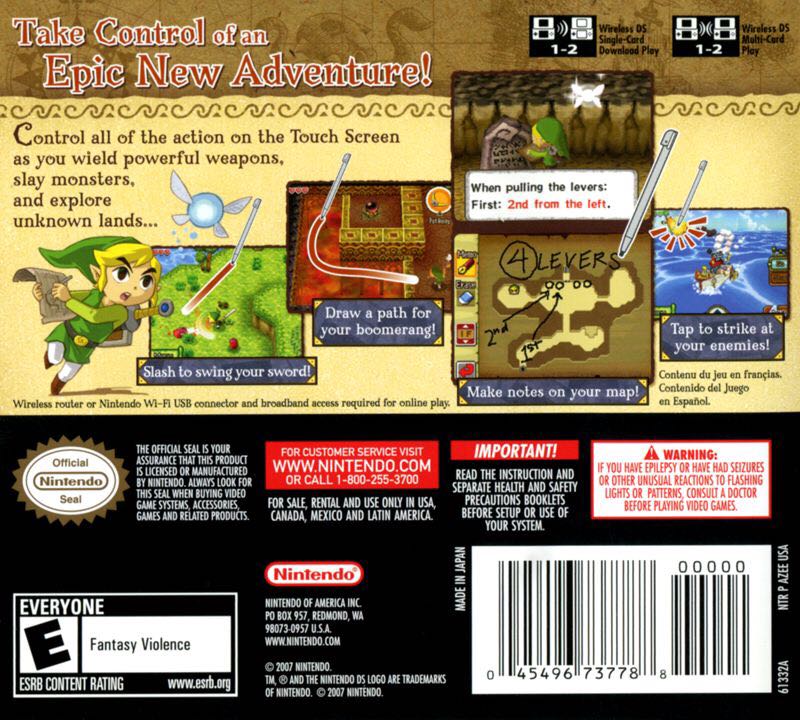 The Legend of Zelda: Phantom Hourglass - Nintendo DS (Nintendo - 1) video game collectible [Barcode 045496737795] - Main Image 2