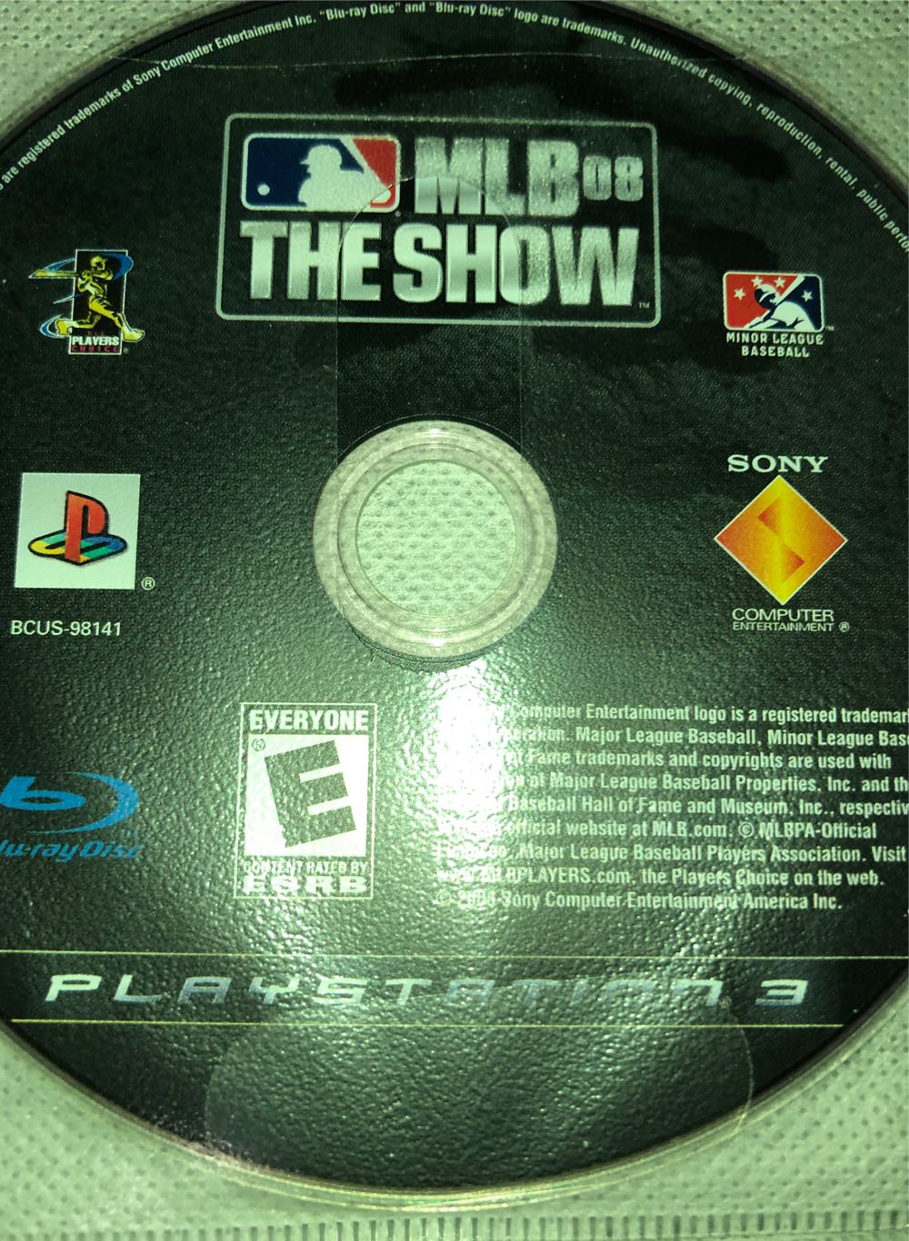 MLB The Show 08 - Sony PlayStation 3 (PS3) (SCEA - 1-2) video game collectible [Barcode 1171981412] - Main Image 4