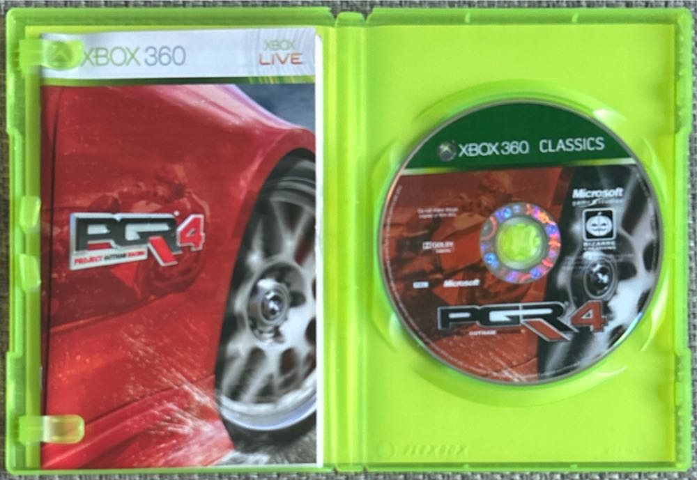 Project Gotham Racing 4: (Grey Classics) - Microsoft Xbox 360 (Microsoft Game Studios - 2) video game collectible [Barcode 882224807630] - Main Image 3