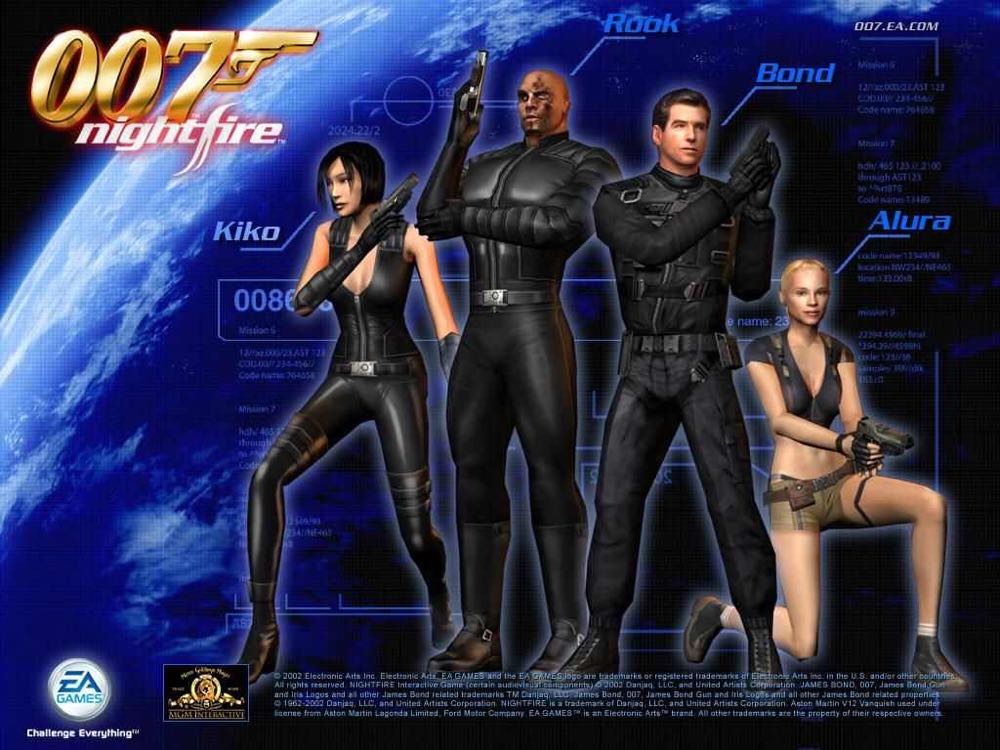 007: NightFire - Sony PlayStation 2 (PS2) (EA - 4) video game collectible - Main Image 3