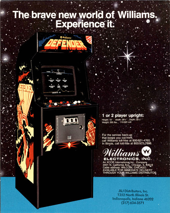 Defender - Arcade (Williams Electronics - 1 or 2) video game collectible - Main Image 4
