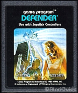 Defender - Atari 2600 video game collectible - Main Image 2