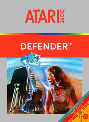 Defender - Atari 2600 video game collectible - Main Image 1