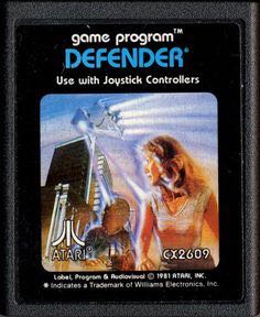 Defender - Atari 2600 video game collectible - Main Image 2