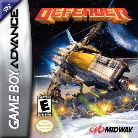 Defender - Nintendo Game Boy Advance (GBA) video game collectible - Main Image 1
