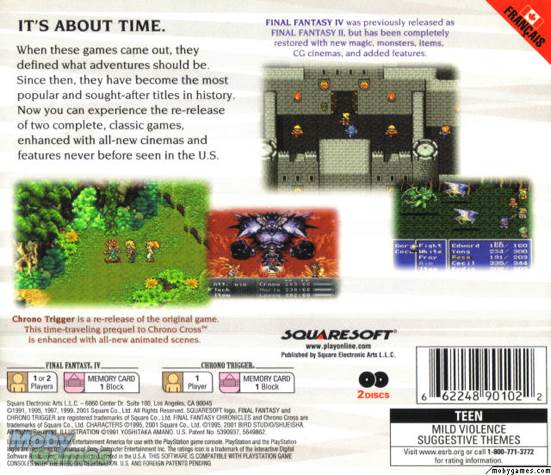 Chrono Trigger - Sony PlayStation Network (PSN) (SquareSoft - 1) video game collectible - Main Image 2