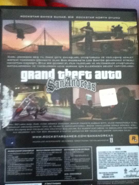 Grand Theft Auto: San Andreas - PC (Rockstar Games - 1) video game collectible [Barcode 5026555052931] - Main Image 2