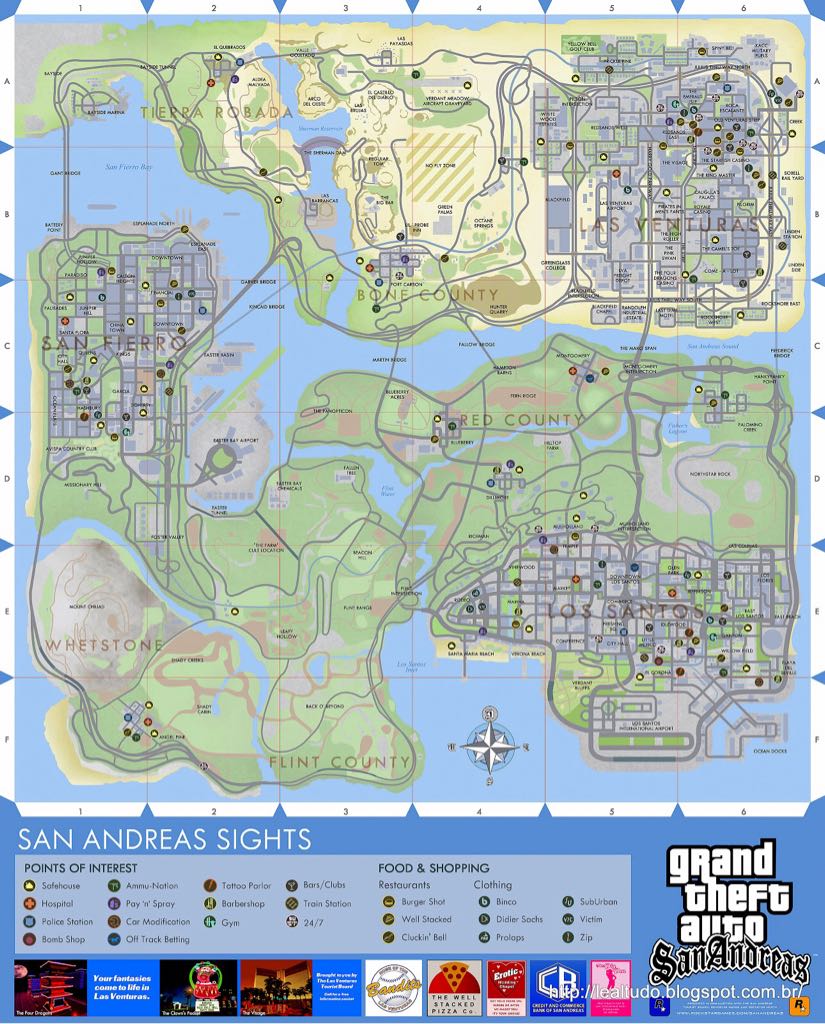 Grand Theft Auto: San Andreas - Sony PlayStation 3 (PS3) (Rockstar Games - 1-2) video game collectible - Main Image 2