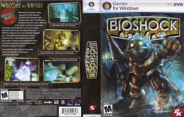 Bioshock 1 Remastered (Steam) - PC (2K Games - 1) video game collectible [Barcode 020000007724] - Main Image 2