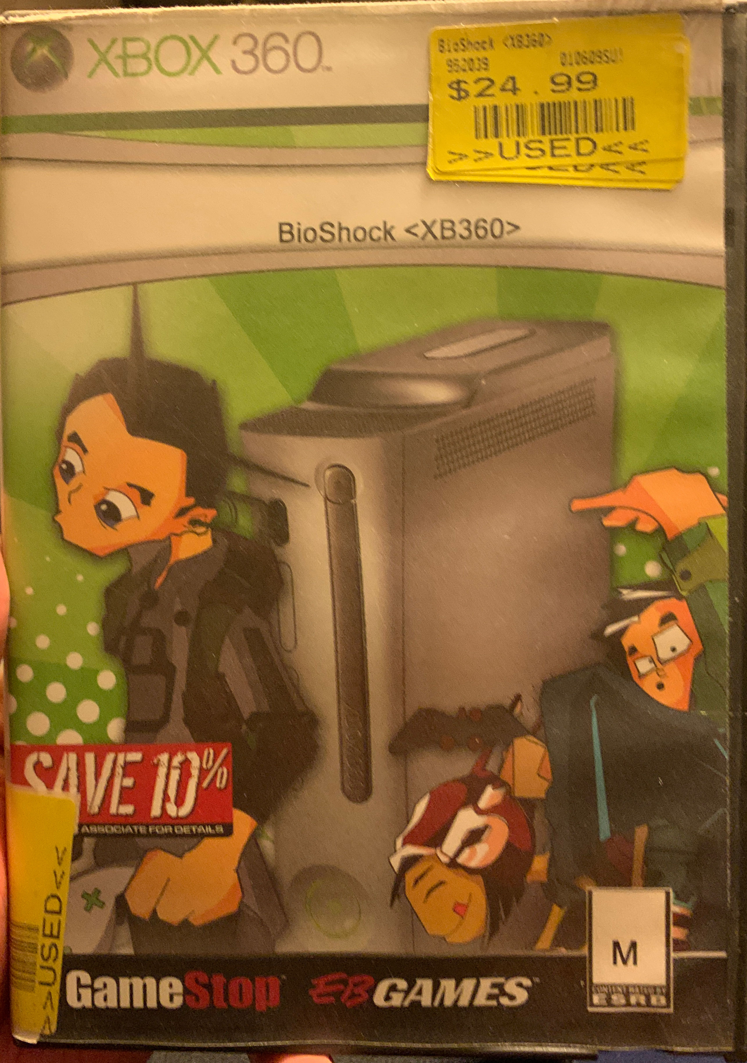Bioshock 1 - Microsoft Xbox 360 (2K Boston/2K - 1) video game collectible [Barcode 1710425299635] - Main Image 3