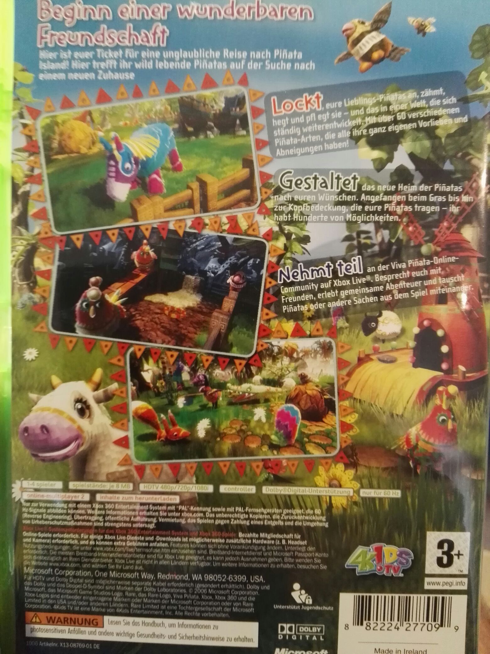 Viva Pinata - Microsoft Xbox 360 (Microsoft Game Studios) video game collectible [Barcode 882224277099] - Main Image 2